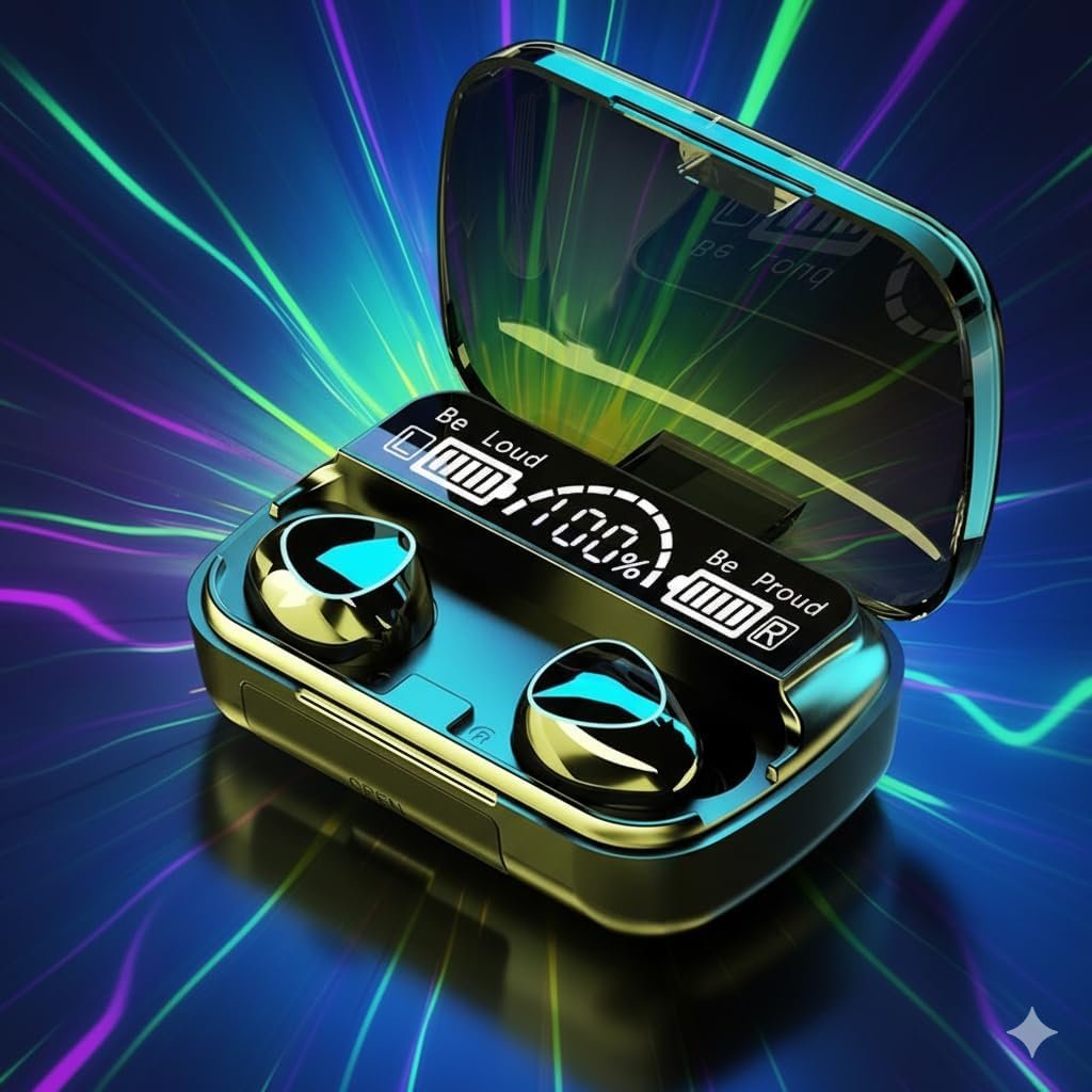 M10 TWS Earbuds – Bluetooth