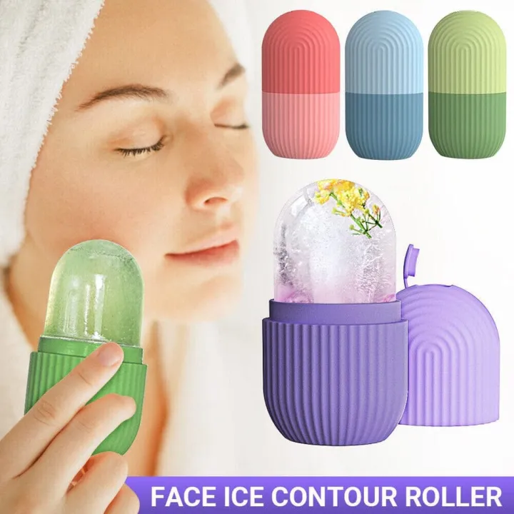 Facial Beauty - Silicon Ice Cube Face Roller Ice Roller