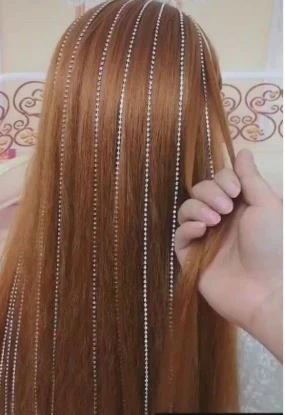 Elegant Crystal Fancy Hair Clip