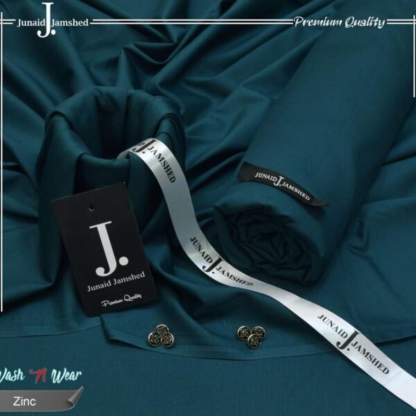 Junaid Jamshed Wash N Wear Suit Plain Summer