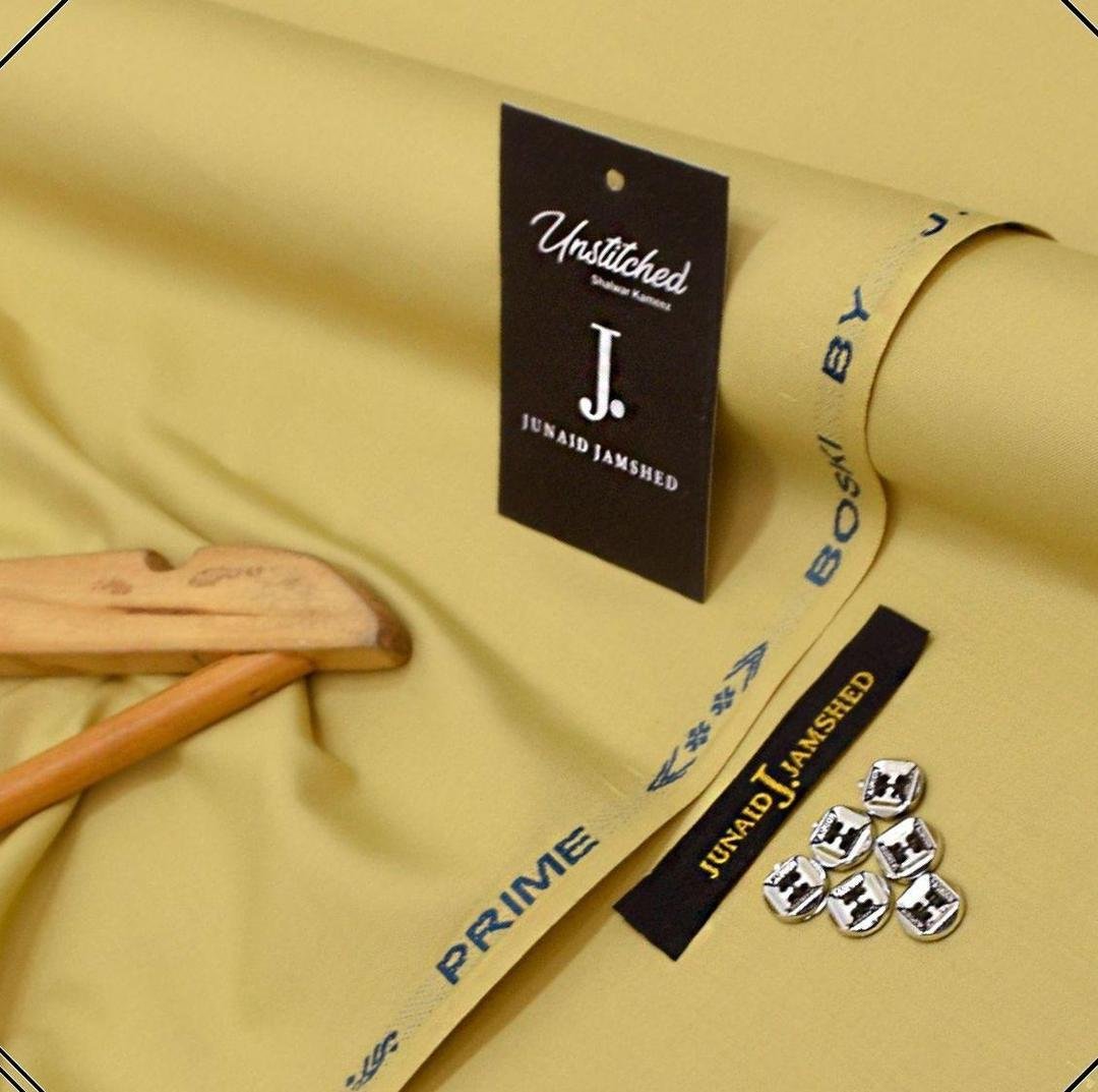 817-70-539403-product-2 Men's Wash & Wear Plain Suit Yellow 8 Button - Image 1