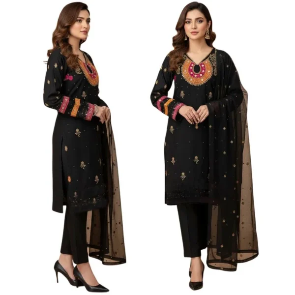 Organza 3-Piece Suit for Women