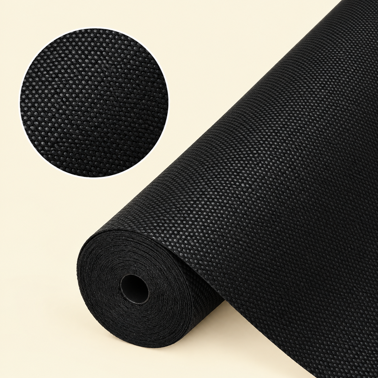 20e4f962-b1cb-47df-b4d1-60115370fc68 Black anti-slip waterproof washable liner for fridge shelves and kitchen drawers
