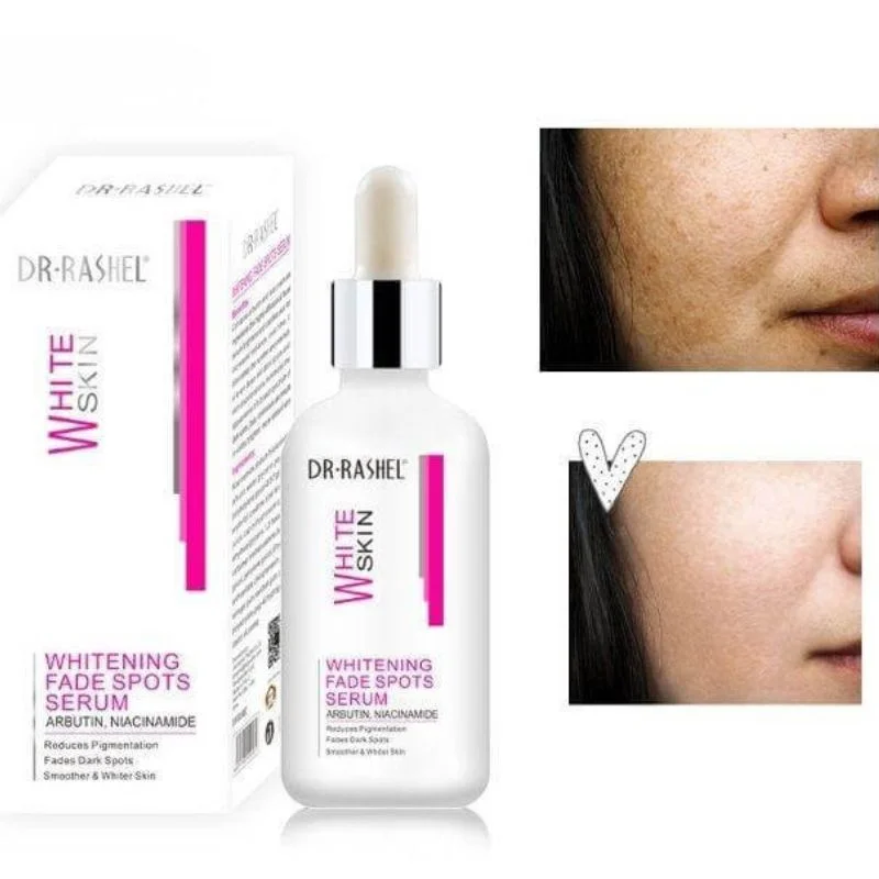 23_1761734363.webp Dr. Rashel Whitening Fade Spots Serum for White Skin | Brightening & Pigmentation Corrector with Arbutin & Niacinamide (50ml) | Imported - Image 1