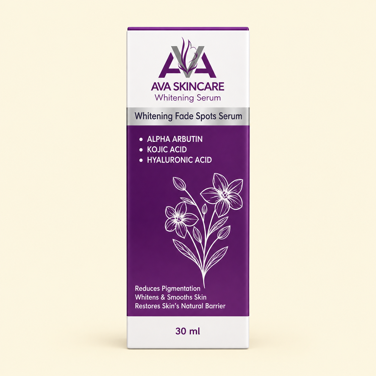 379aff00-8a46-40f5-bed2-ab3a821db9ba AVA Fade Spots Serum | Brightening & Dark Spot Care Serum | Hydrating Night Serum | 30ml - Image 1