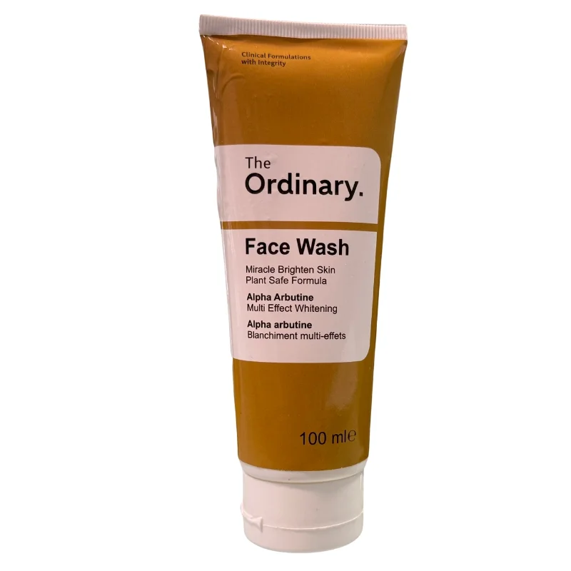 4_1762240871.webp Ordinary Face Wash with Alpha Arbutin | Hydrating Cleanser for All Skin Types (100ml) - Image 1