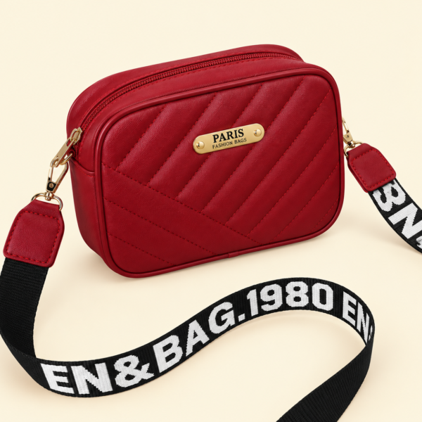 Maroon Leather Handbag for Girls & Women | Stylish Shoulder & Crossbody Bag | Daily Use & Gift