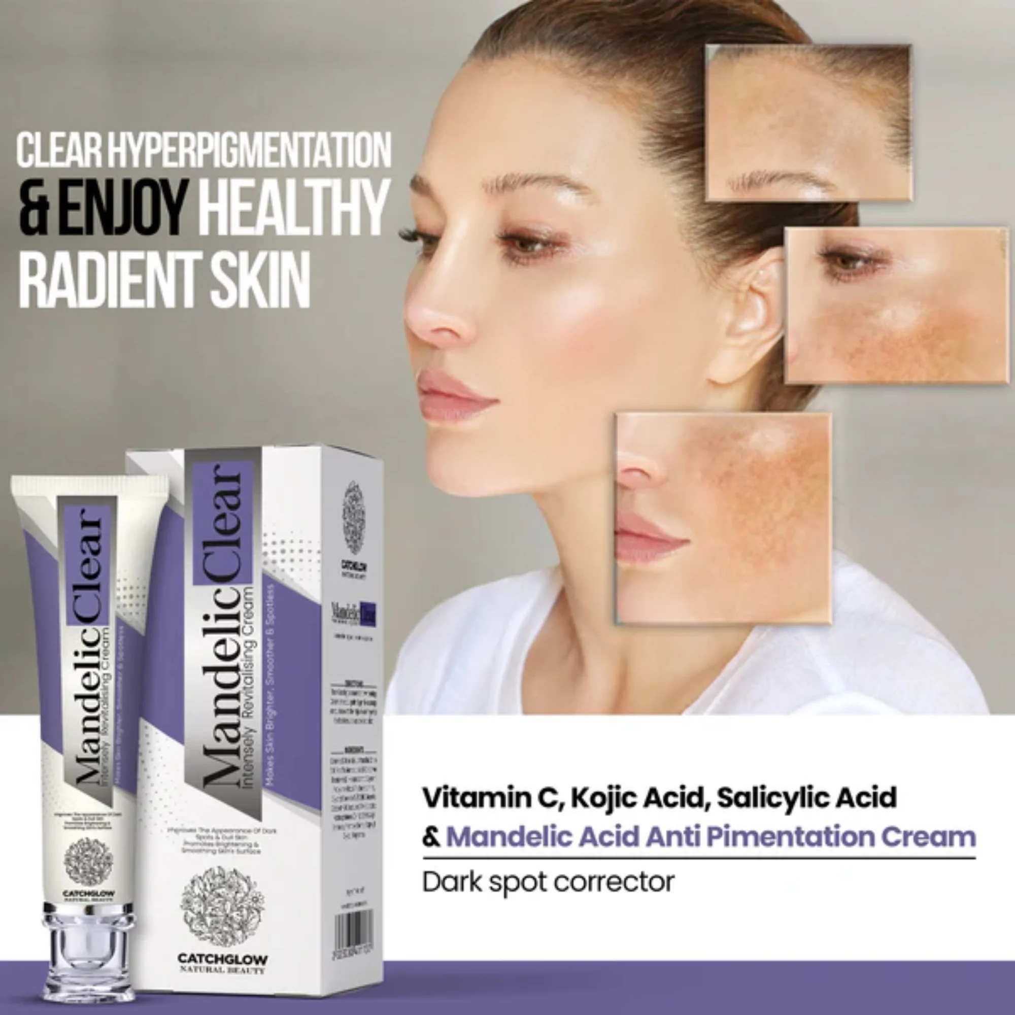 9_1756987316.webp Mandelic Clear Intensely Revitalizing Cream | Advanced Brightening & Dark Spot Care - Image 1