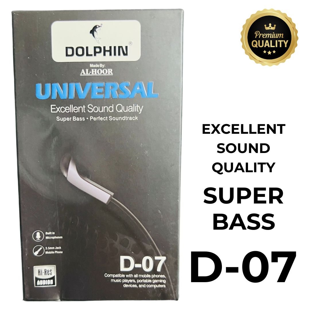 BEST-SOUND-QUALITY-3_1726911010.jpg Dolphin D-07 Handsfree | Super Bass Stereo Sound | High-Quality Audio with Mic & Controls - Image 1
