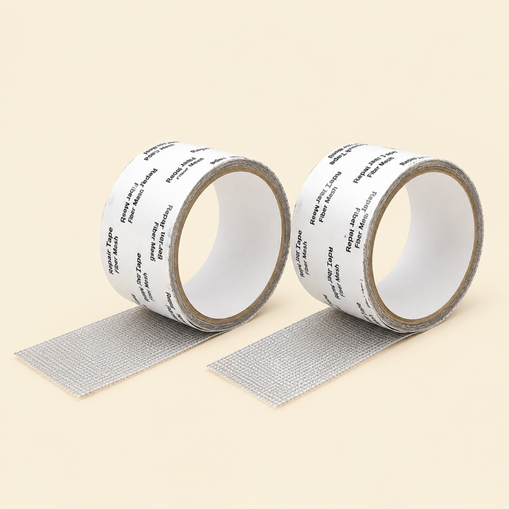 3m self-adhesive fiberglass mesh roll tape for repairing damaged window and door insect screens
