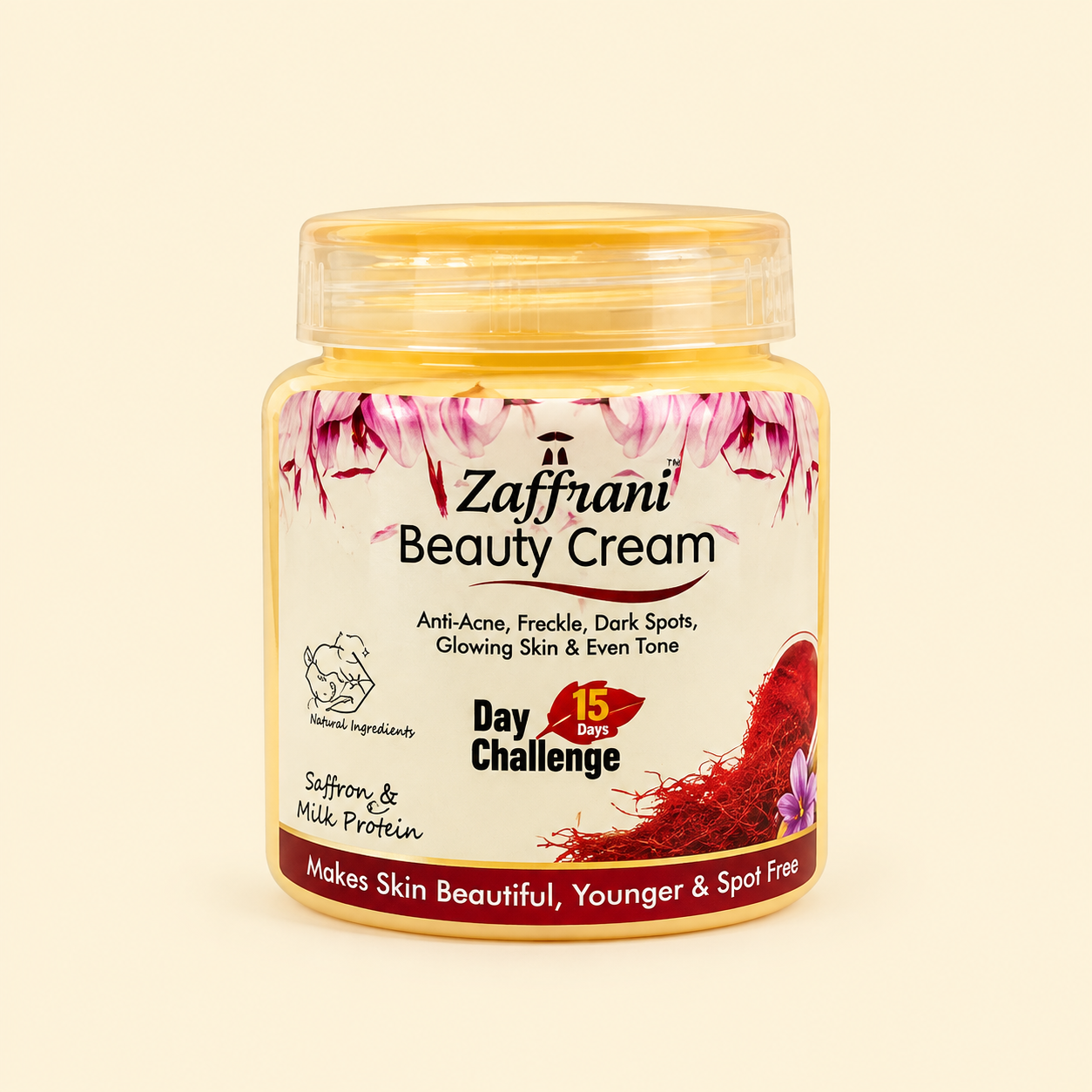 ChatGPT Image Sep 11, 2026, 12_23_44 PM Zafrani Beauty Cream | Anti Acne, Freckle, Dark Circle & Extra Whitening Glow - Image 1