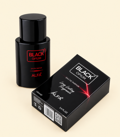 Black Car Unisex Perfume 100ml bottle with fresh and woody fragrance for men and women