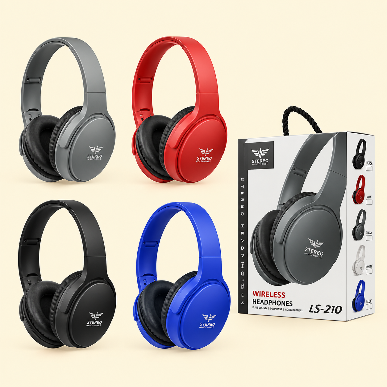 ChatGPT Image Sep 11, 2026, 12_58_35 PM Lelisu LS-210 wireless headphones with deep bass noise cancellation and long battery life