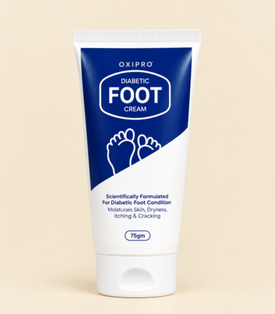 Herbiotics Oxipro Diabetic Foot Cream 75g for dry, cracked, and itchy feet