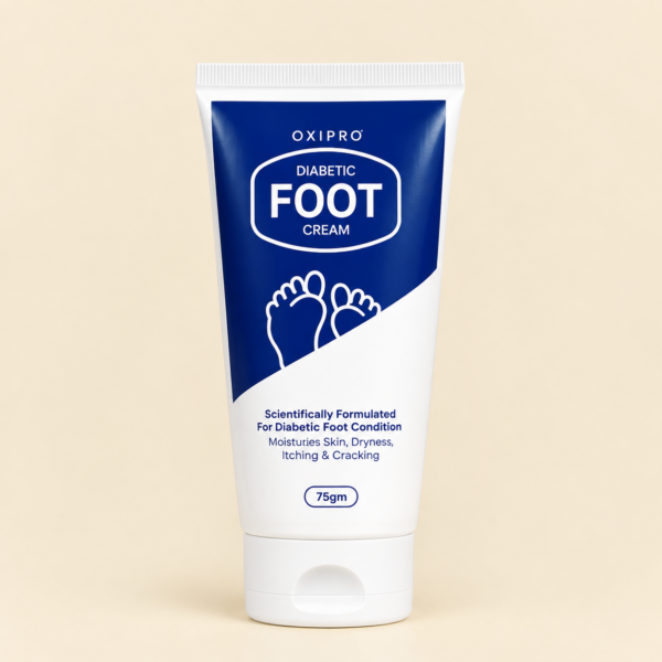 Herbiotics Oxipro Diabetic Foot Cream 75g for dry, cracked, and itchy feet