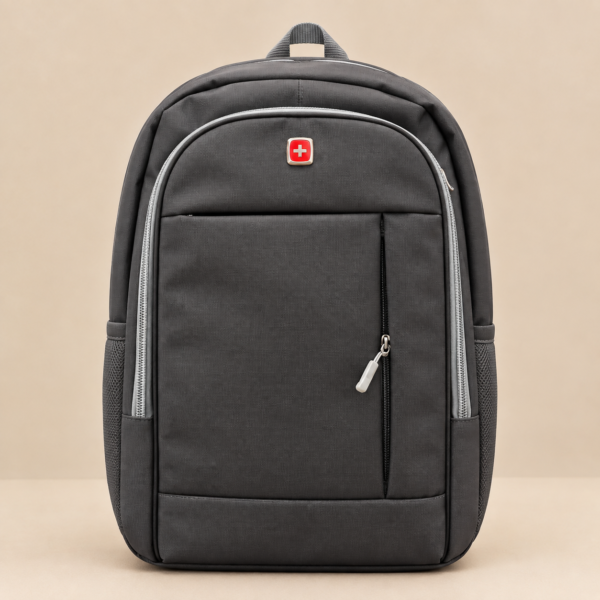 Gray Dell Laptop Backpack with lightweight, durable, and water-resistant design for work, school, commuting, and trave