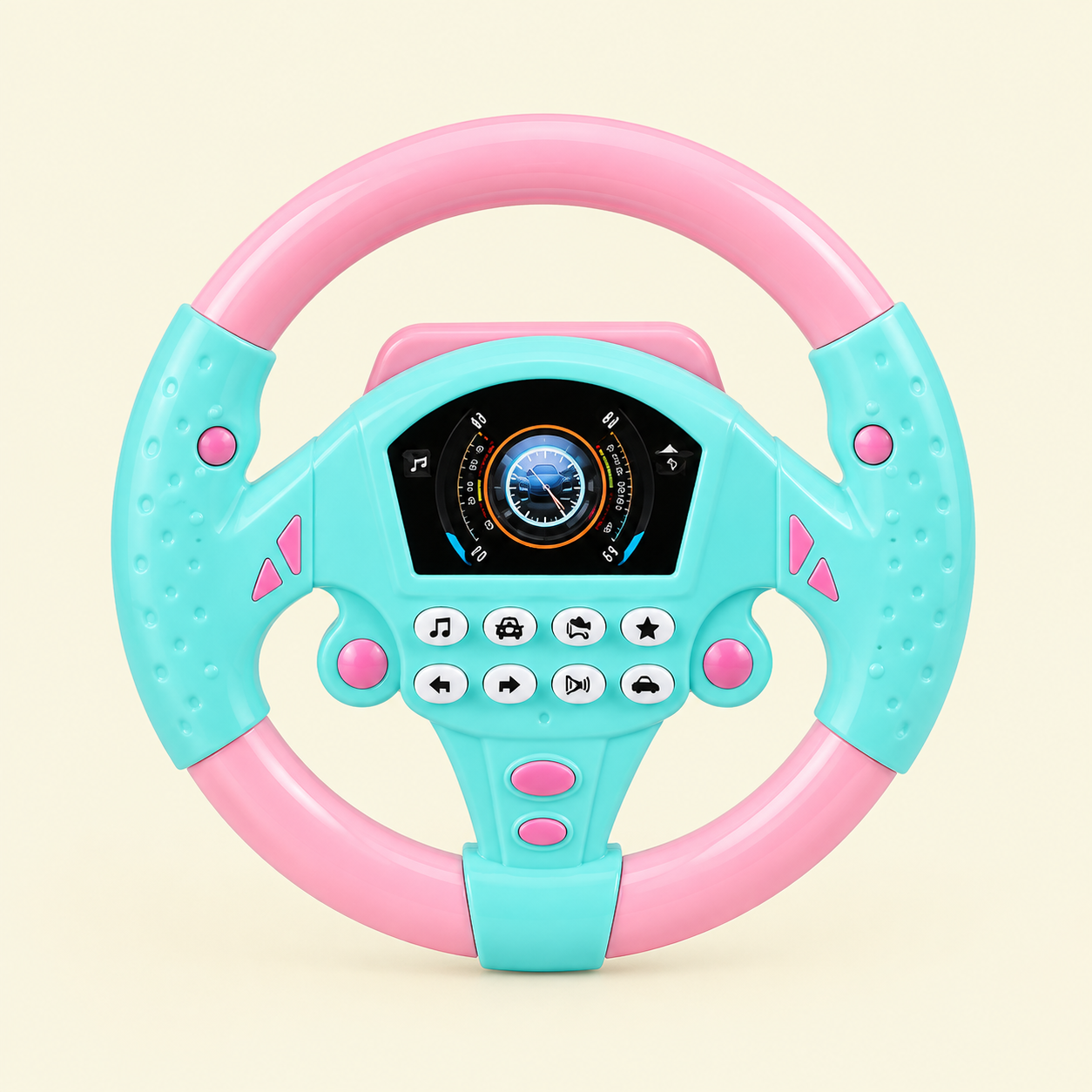 ChatGPT Image Sep 13, 2026, 08_05_41 PM Interactive kids steering wheel toy with music and emergency sound effects