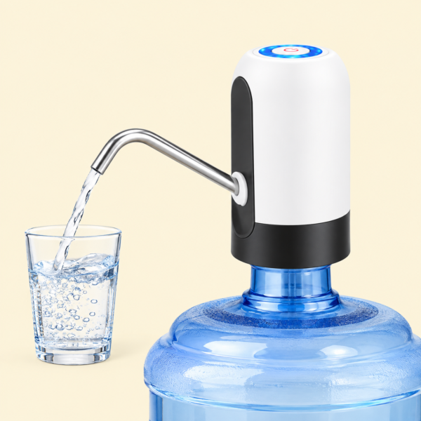 Portable Electric Automatic Water Pump & Dispenser | USB Rechargeable, Hygienic, Easy-to-Use