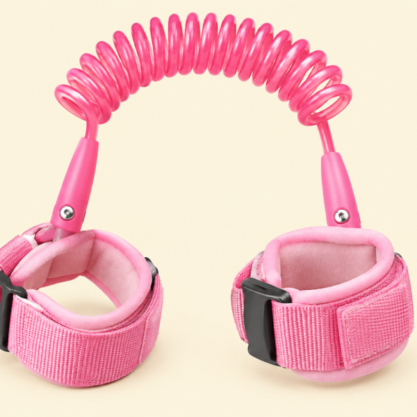 Anti-Lost Wrist Link for Kids | Child Safety Harness Strap for Travel, Parks & Crowded Areas