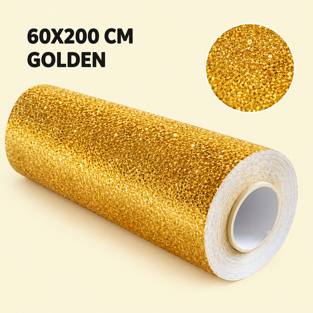 ChatGPT Image Sep 16, 2026, 12_51_08 PM Golden Foil Kitchen Wallpaper Sticker | 60×200cm | Peel & Stick Aluminum Foil Wall Covering | Oil-Proof, Waterproof & Heat-Resistant Decor - Image 1