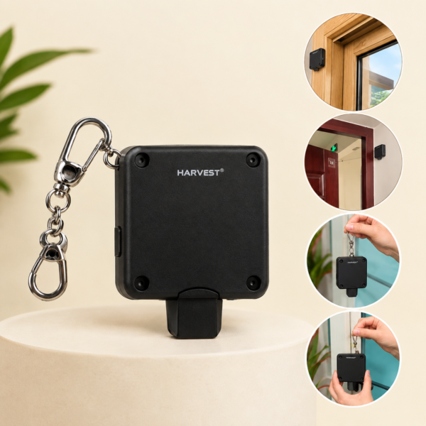 Portable Automatic Door Closer – Punch-Free Self-Closing Device with Strong Pull Force