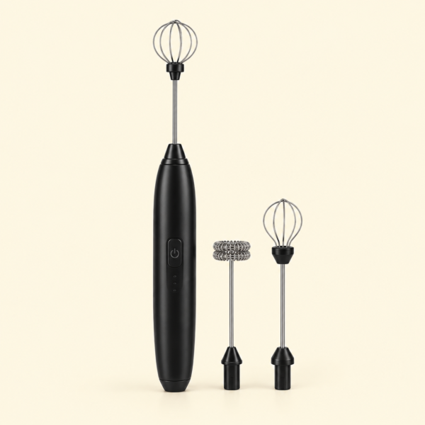 Rechargeable Electric Coffee Frother & Egg Beater | High-Speed Handheld Mixer with USB Charging