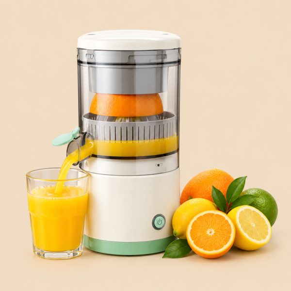 Portable Electric Citrus Juicer USB rechargeable hands-free fruit extractor