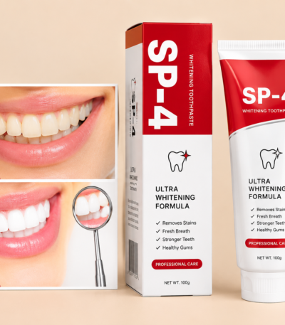 Yayashi SP-4 Ultra Whitening Toothpaste for stain removal and fresh breath