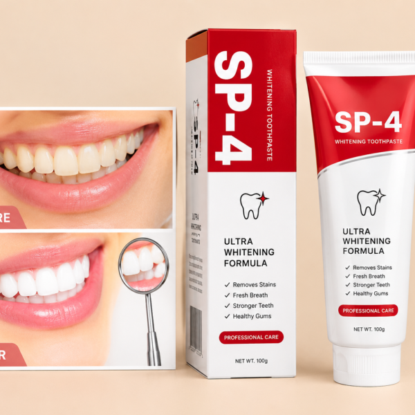 Yayashi SP-4 Ultra Whitening Toothpaste for stain removal and fresh breath