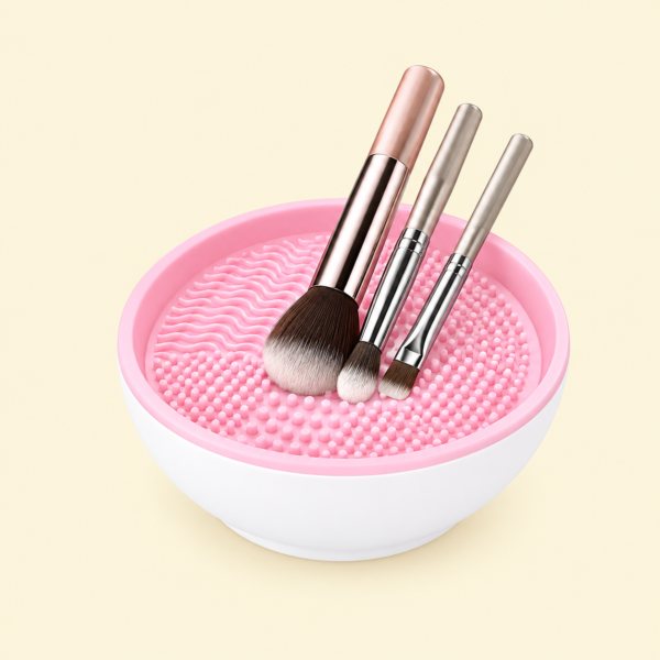 Electric Makeup Brush Cleaner Machine | Automatic USB Rechargeable Brush Washer | Gentle Silicone Cleaning