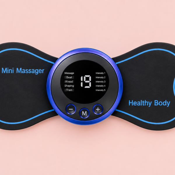 EMS Butterfly Portable Neck Massager | Mini Full-Body Muscle Relaxer