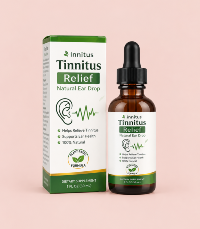 Yuaben Tinnitus Relief Drops 60ml for ringing, buzzing, and healthy ear wellness support