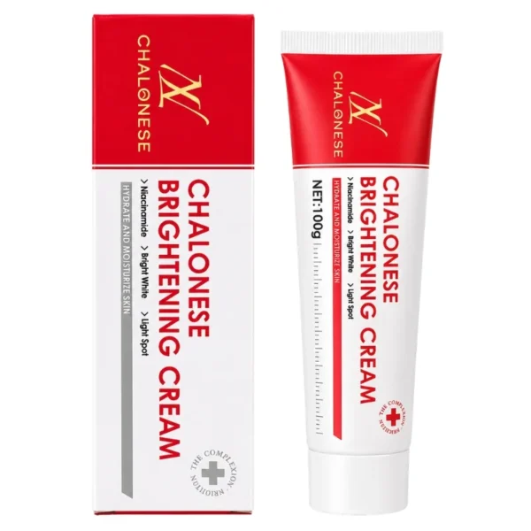 Chalonese Advanced Spot Fading Glow Cream | Brightening Face Cream with Niacinamide, Alpha-Arbutin & Tranexamic Acid | Dark Spot & Uneven Skin Tone Care | 20g