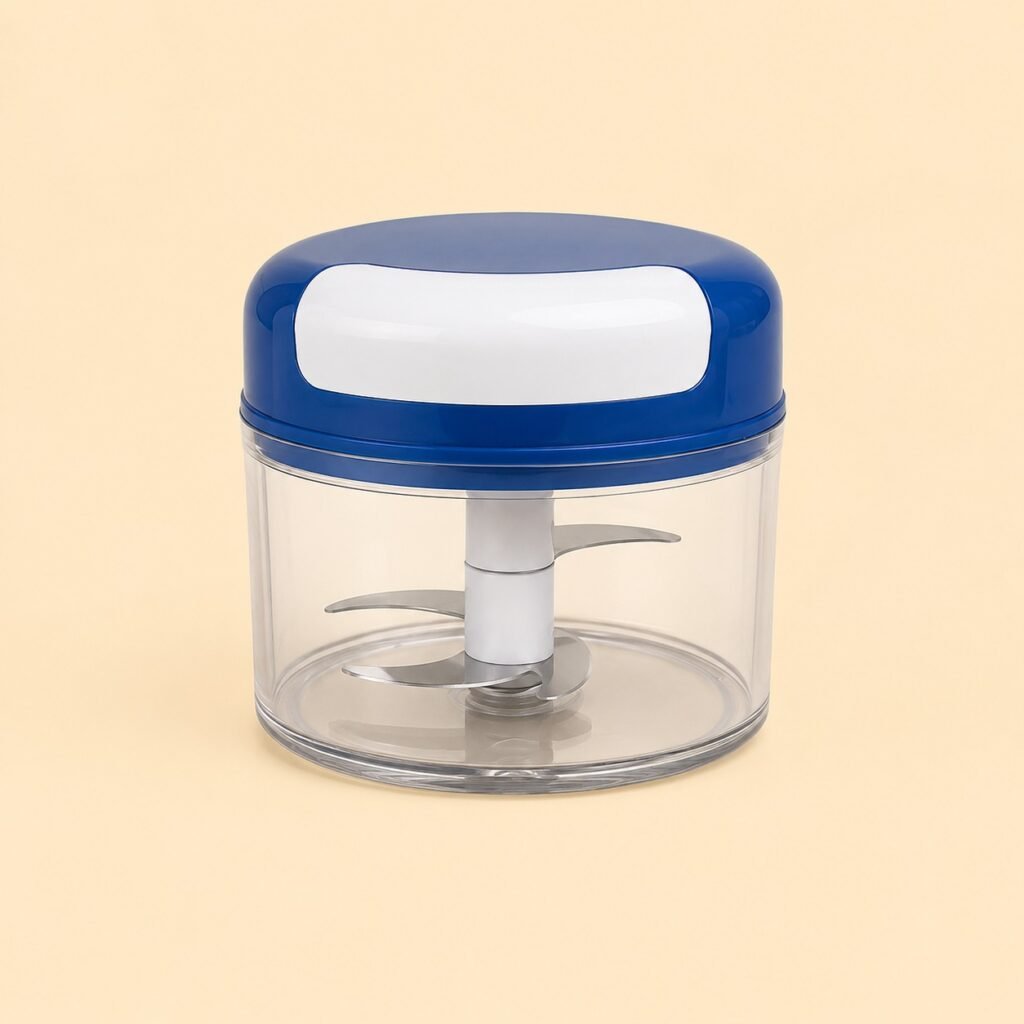 Manual Mini Hand Pull Food Chopper for Vegetables, Fruits, Onion and Garlic