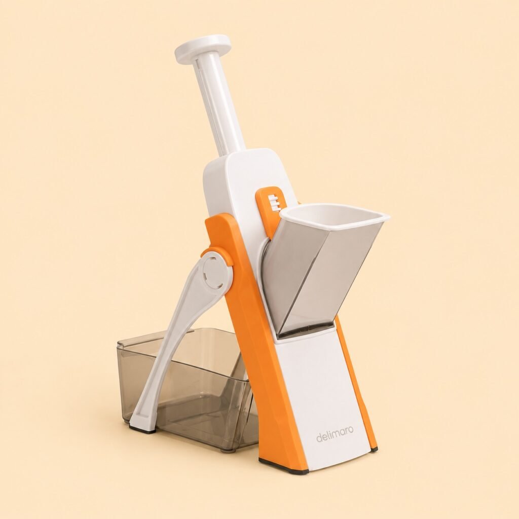 Brava Spring Manual Vegetable Slicer, Chopper and Mandoline Cutter