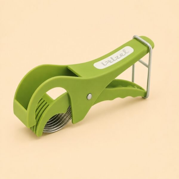 5 blade vegetable chopper with stainless steel blades for cutting vegetables and fruit