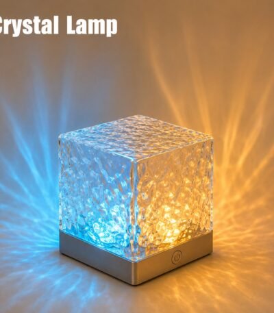 16-color Northern Lights water ripple lamp with remote control creating RGB ocean wave lighting