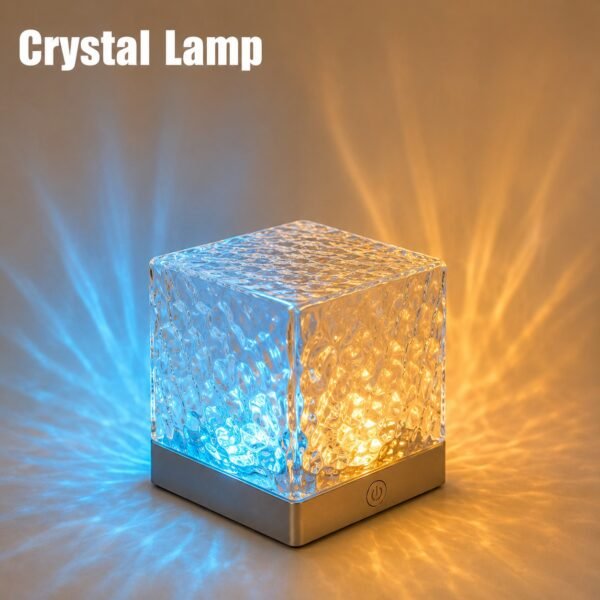 16-color Northern Lights water ripple lamp with remote control creating RGB ocean wave lighting