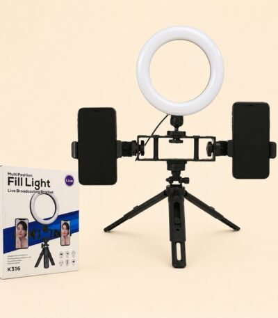 6-Inch Multi-Position Fill Light with Tripod Stand