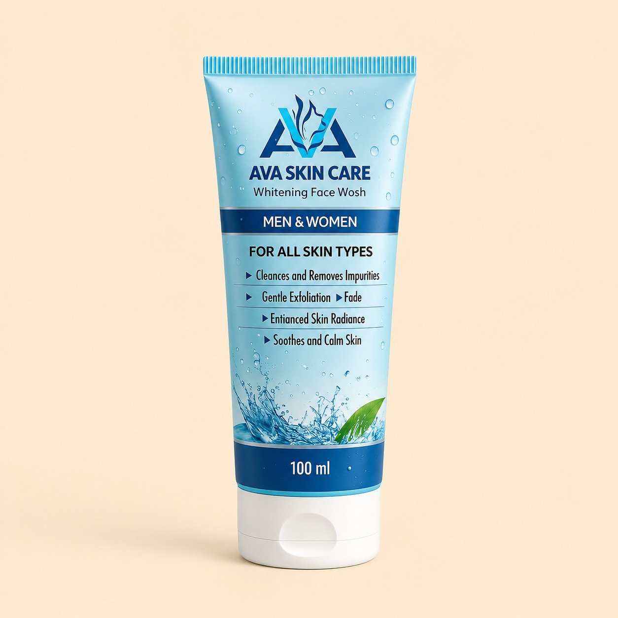 WhatsApp Image 2026-09-05 at 11.22.21 PM AVA Face Wash with glycolic acid and vitamins for brightening and hydration
