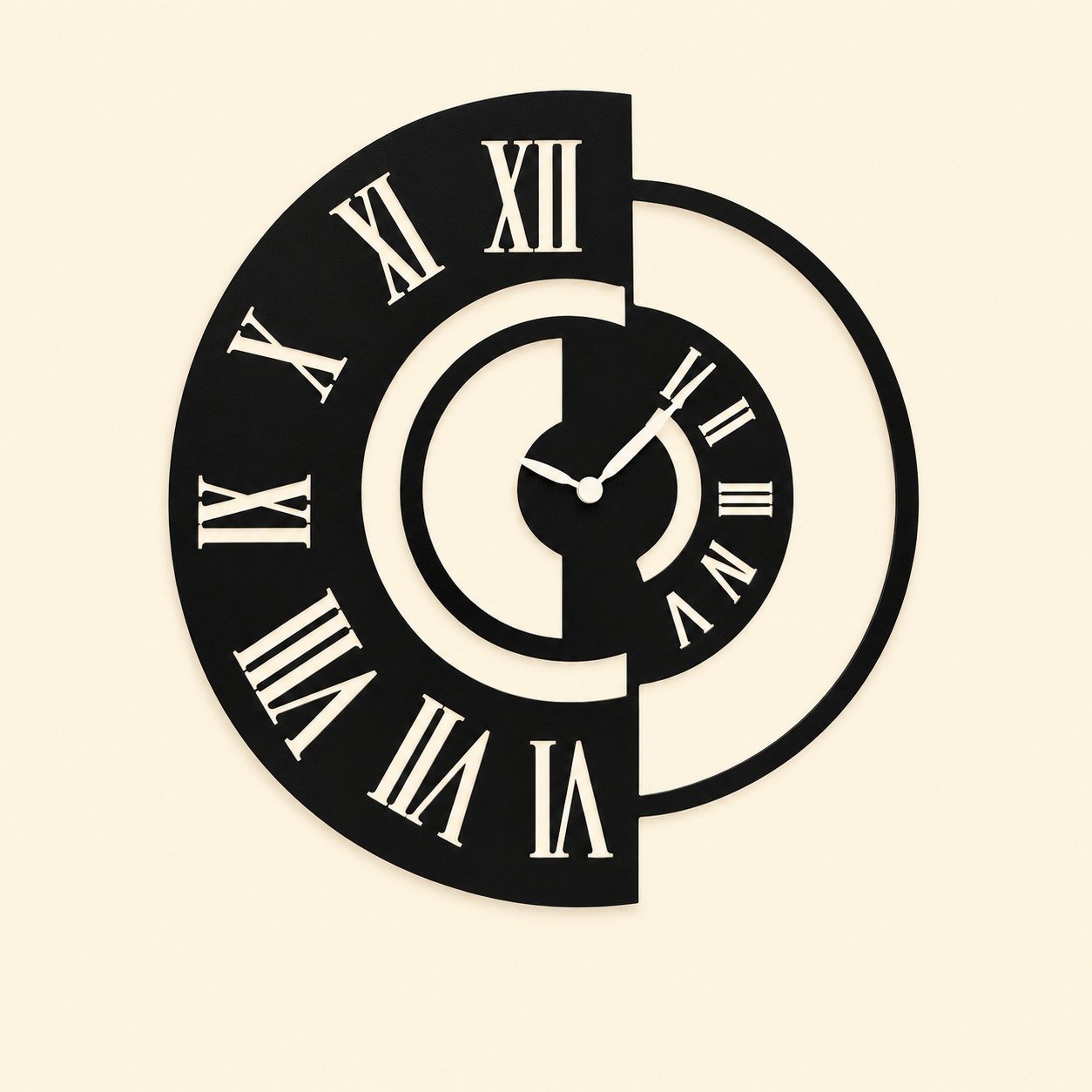 WhatsApp Image 2026-09-07 at 12.07.54 PM (1) 3D DIY Wooden Wall Clock | MDF Silent Quartz Wall Clock | Decorative Hanging Clock for Home & Office - Image 1