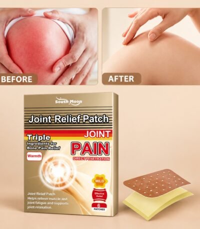 Japanese Herbal Pain Patch for Joint and Muscle Care – Pack of 5