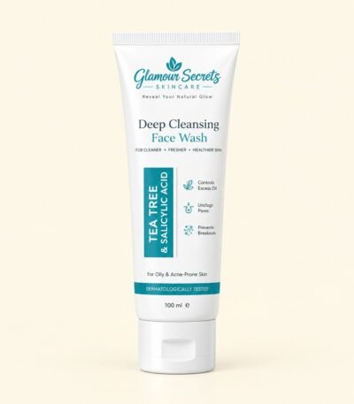 Gluta White Face Wash deep cleansing brightening oil control cleanser