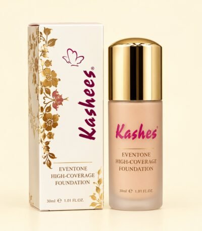 Kashees Eventone Liquid Foundation high coverage radiant makeup base 30 ml