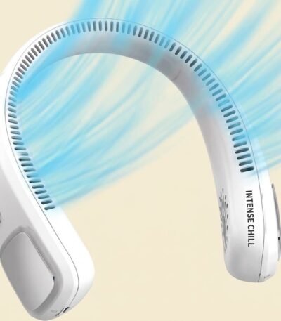 Arctic Air Freedom Wearable Neck Fan and Air Purifier USB rechargeable 3-speed personal cooler