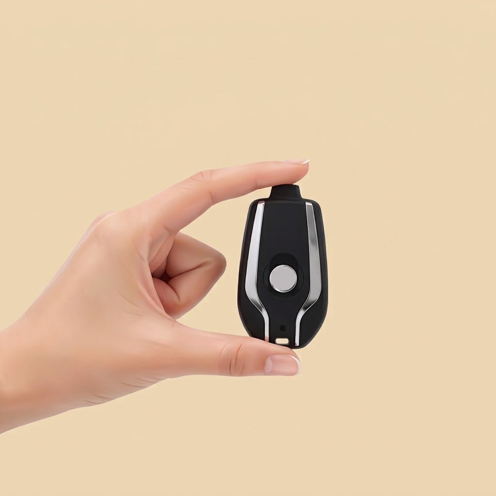 WhatsApp Image 2026-09-18 at 12.40.43 AM Mini Keychain Power Bank | Ultra-Compact 1500mAh | Emergency Charger for Phones & Gadgets - Image 1