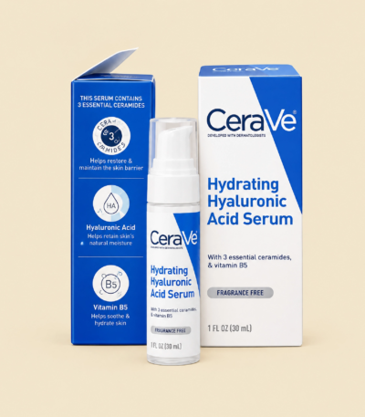 CeraVe Hyaluronic Acid Face Serum 30ml hydrating skin barrier care