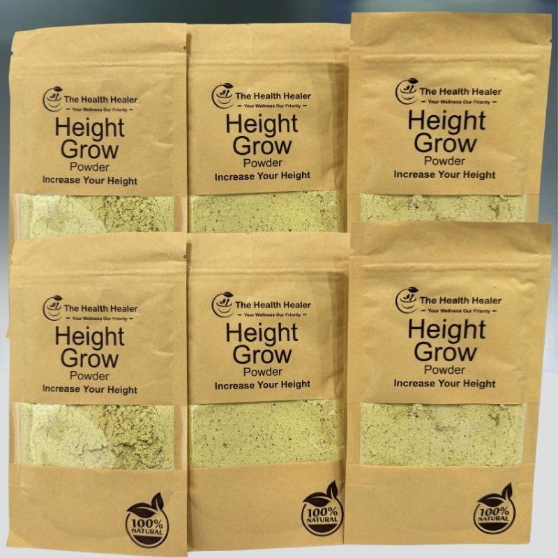 d3_1753006017.jpg Health Healer Height Growth Powder 100g | Ayurvedic Herbal Supplement for Teens & Adults - Image 1