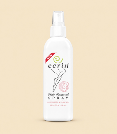 Ecrin Hair Removal Spray for men and women fast gentle hair remover 100ml