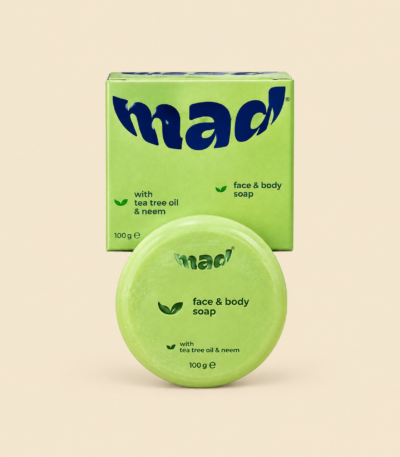 Mad Dental Care Teeth Whitening Powder enamel-safe natural-inspired oral care formula